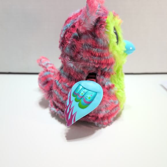 Hatchimals Fabula Forest Pink/Green Owl Spinmaster Interactive Bird Toy *Works* - Picture 4 of 7